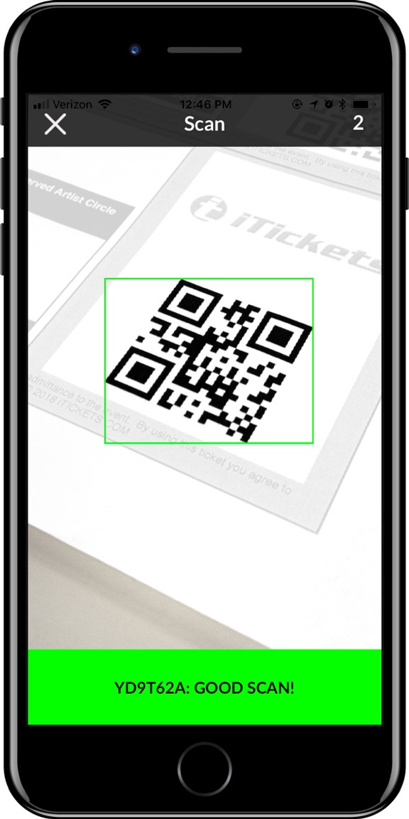 iTickets Scanning App